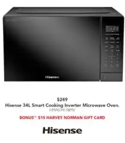 Harvey Norman Smart cooking inverter microwave oven. offer