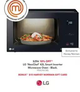 Harvey Norman Microwave oven - black offer