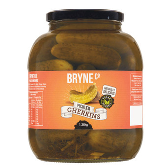 Woolworths Bryne co pickled gherkins 1.36kg offer