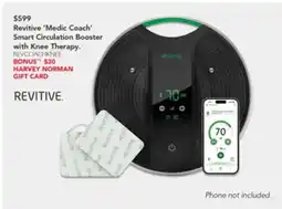 Harvey Norman Revitive 'medic coach' smart circulation booster offer