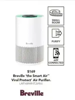 Harvey Norman Viral protect' air purifier offer