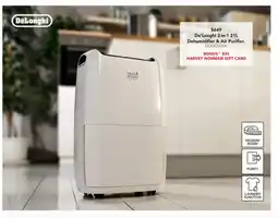 Harvey Norman Dehumidifier & air purifier. offer