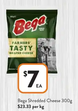 Foodworks Bega shredded cheese offer