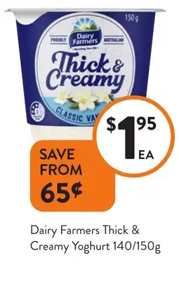 Foodworks Thick & Creamy offer
