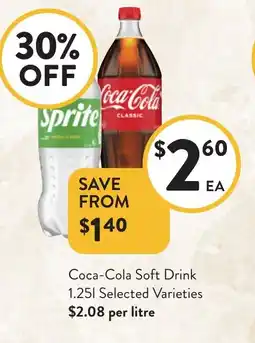 Foodworks Coca-Cola Sprite offer