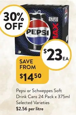 Foodworks Pepsi offer