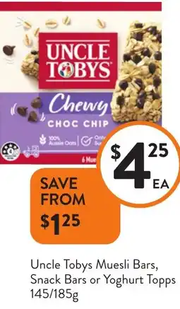 Foodworks Chewy choc chip offer