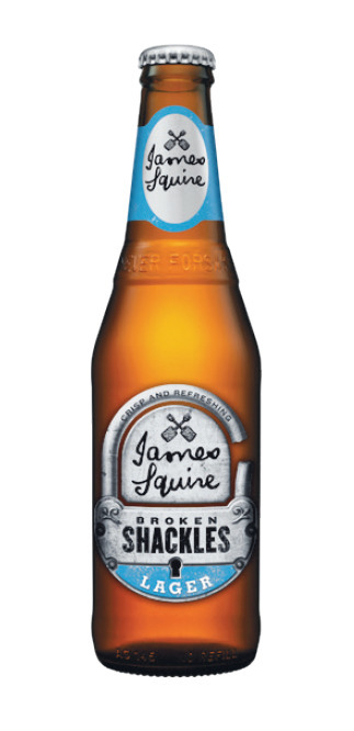 Woolworths James squire broken shackles lager bottles 24x345ml offer