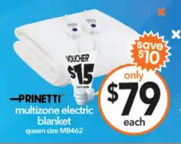 Cheap as Chips Multizone electric blanket queen offer