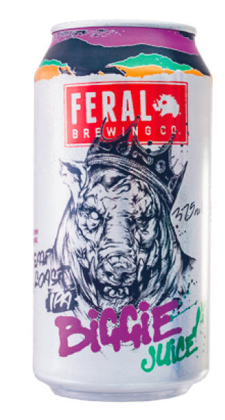 Woolworths Feral biggie juice ipa cans 4x375ml offer