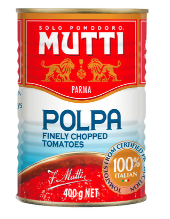 Woolworths Mutti tomatoes chopped or peeled 400g offer