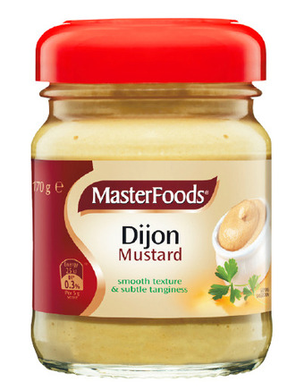 Woolworths Masterfoods mustard 170-175g offer