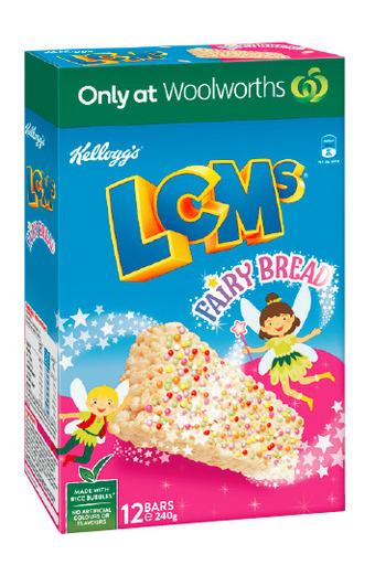 Woolworths Kellogg’s lcms 240g pk 12 or uncle tobys le snak 264g pk 12 offer