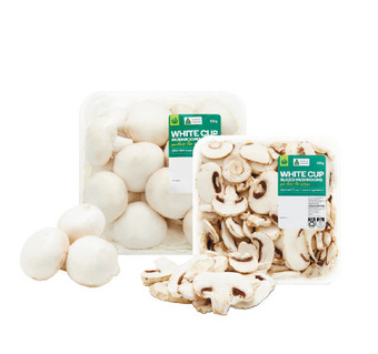 Woolworths Australian cup or sliced mushrooms 200g pack offer