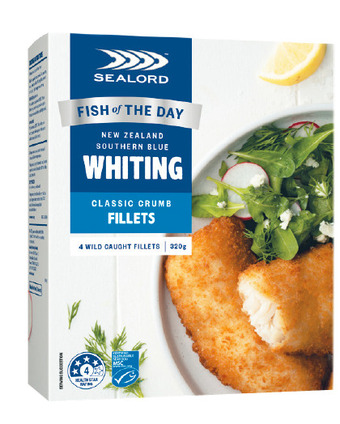 Woolworths Sealord dory or southern blue whiting 300-320g offer