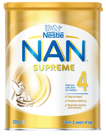 Woolworths Nestle nan supreme stage 3 or stage 4 baby formula 800g offer