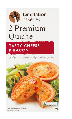 Woolworths Temptation bakeries cheese & bacon pk 2 offer