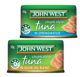 Woolworths John west tuna tempters 95g offer
