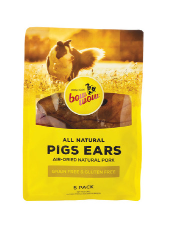 Woolworths Bow wow pigs ears pk 5 offer