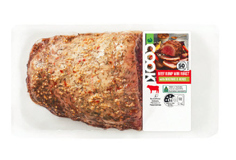 Woolworths Woolworths cook beef rump mini roast with mustard & herb offer