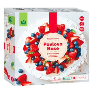 Woolworths Woolworths pavlova base serves 12 offer