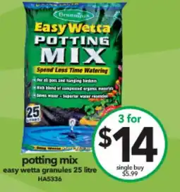Cheap as Chips Bruning: easy wetta potting offer