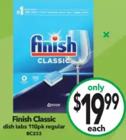 Cheap as Chips Finish classic dish offer