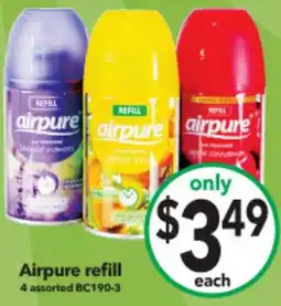 Cheap as Chips Airpure refill offer