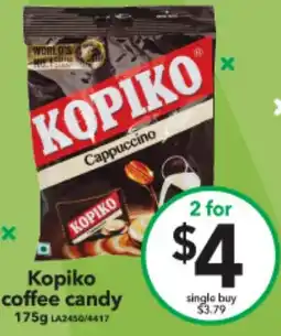 Cheap as Chips Kopiko coffee candy offer