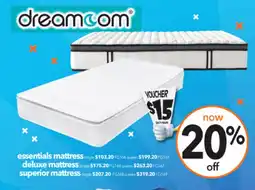 Cheap as Chips Essentials mattress offer