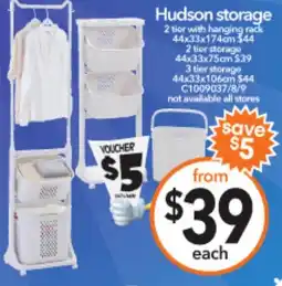 Cheap as Chips Hudson storage offer