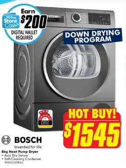 The Good Guys Heat pump dryer offer
