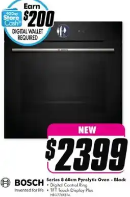 The Good Guys Pyrolytic oven - black digital control ring offer