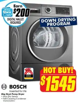 The Good Guys Heat pump dryer offer