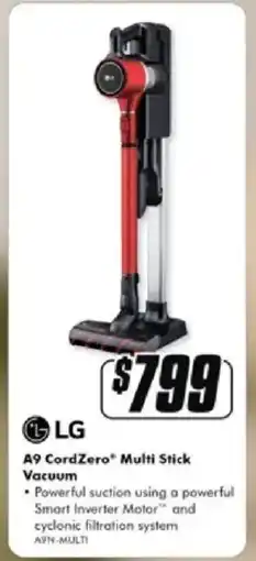 The Good Guys Multi stick vacuum offer