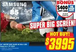 The Good Guys Mini-led smart offer
