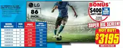 The Good Guys 86" qned81a a.i. led uhd 4k smart tv offer