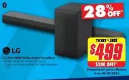 The Good Guys Dolby atmos soundbar offer