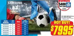 The Good Guys 4k vision a.i. smart tv 2025 offer