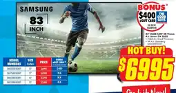 The Good Guys 4k vision a.i. smart tv 2025 offer
