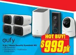 The Good Guys 4-in-1 home security essentials kit offer