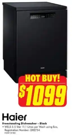 The Good Guys Freestanding dishwasher offer