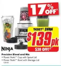 The Good Guys Precision blend and mix offer
