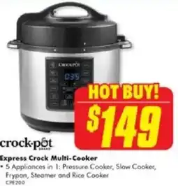 The Good Guys Express crock multi-cooker offer