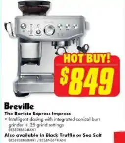 The Good Guys The barista express impress offer