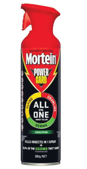 Woolworths Mortein powergard all in one insect spray 300g offer