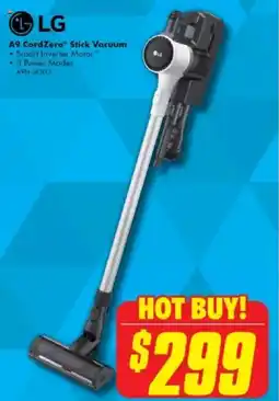 The Good Guys A9 cordzero stick vacuum offer