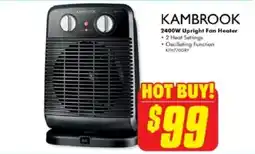 The Good Guys Upright radiant heater offer