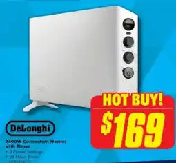 The Good Guys Convection heater with timer offer