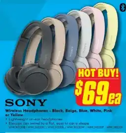 The Good Guys Wireless headphones offer